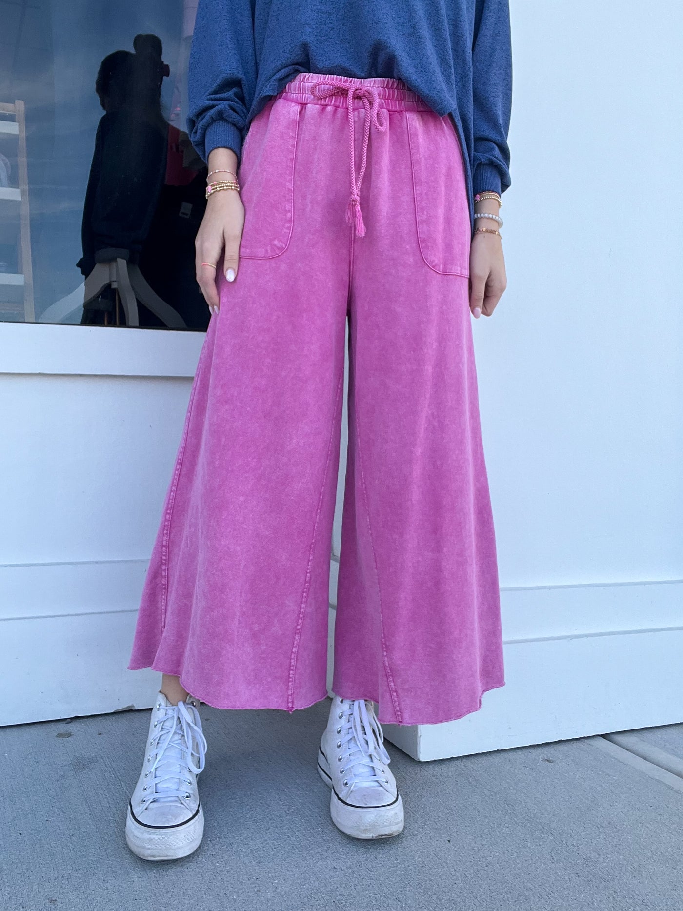 Lena Terry Knit Pants