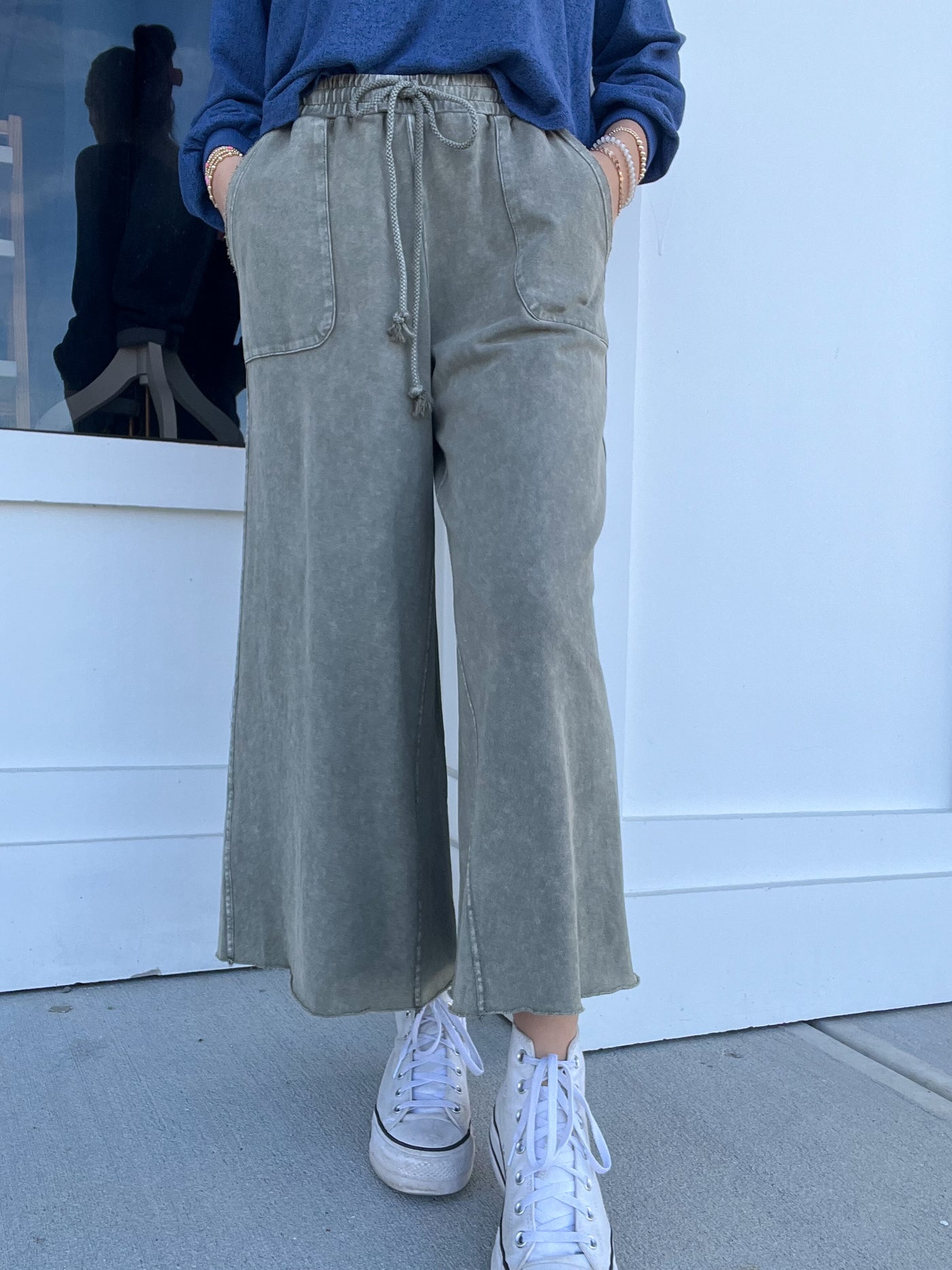 Lena Terry Knit Pants