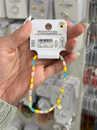 Pura Vida Neon Tube Anklet