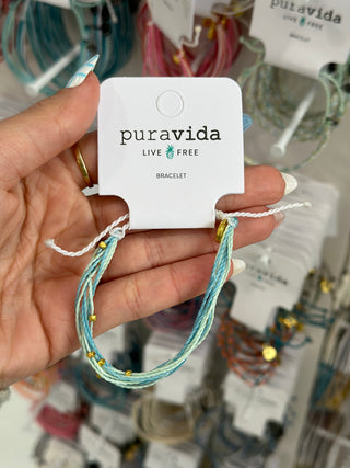 Pura Vida Half & Half Gold Malubi Bracelet