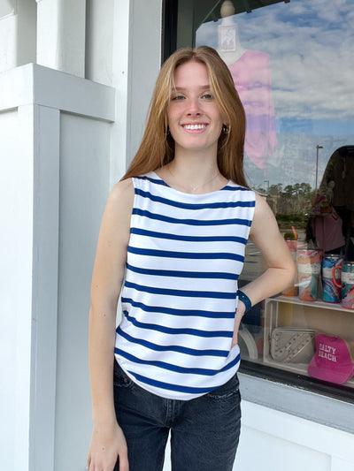 Hatley Everyday Tank - Sailboat Stripes