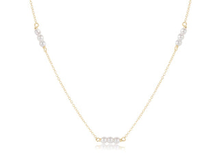 ENewton Choker Joy Simplicity Chain 3mm Pearl