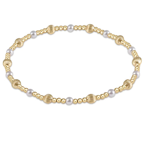 ENewton Dignity Sincerity 4mm Pearl Bead Bracelet