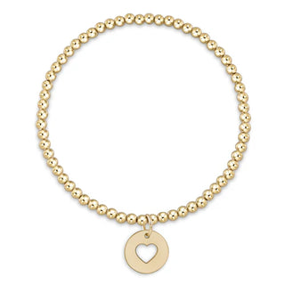 ENewton Love Disc Gold Bracelet