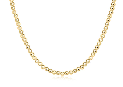 ENewton 17" Choker Classic Gold 4mm