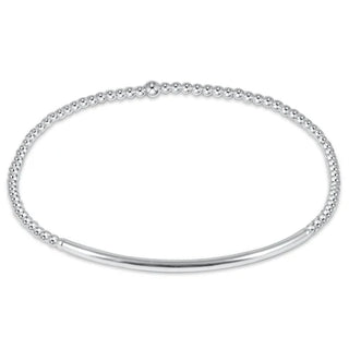ENewton Classic 2mm Bliss Bar Silver Bracelet