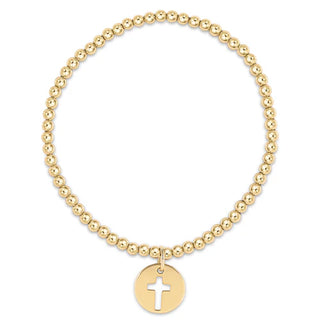 ENewton Blessed Gold Disc Bracelet