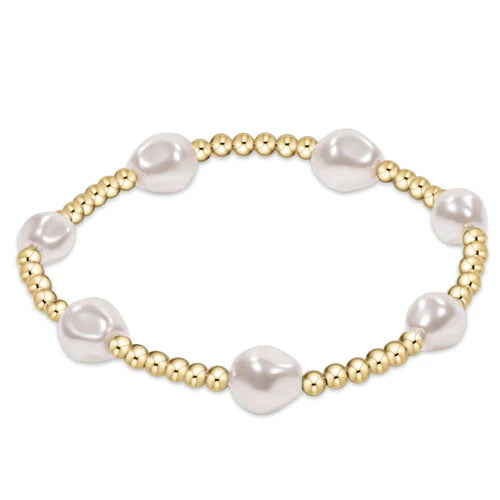 ENewton Extends Admire 3mm Pearl Bead Bracelet