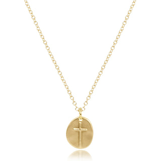 ENewton Inspire Gold Charm Necklace 16"