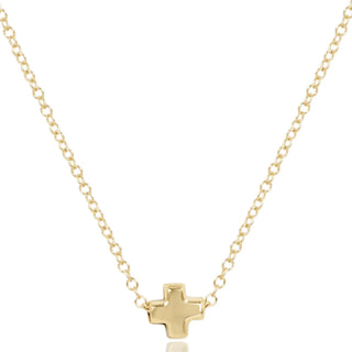 Enewton 16" Signature Cross Small Gold
