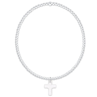Enewton Classic 2mm Bracelet - Blessed Crystal Charm