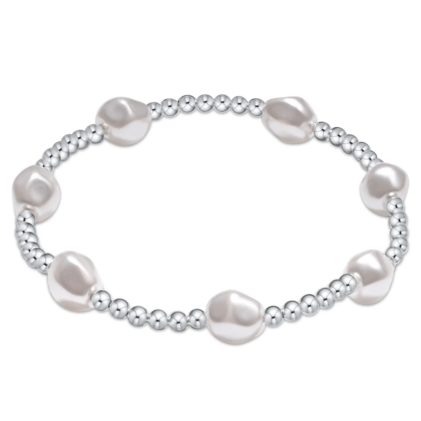 ENewton Extends Admire 3mm Pearl Bead Bracelet
