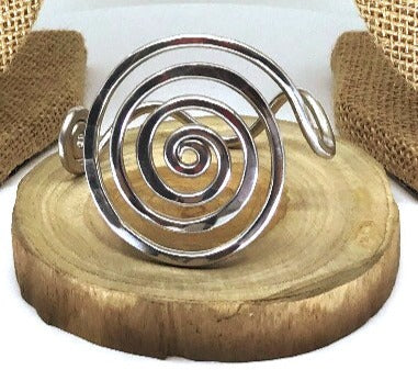 Spiral Circle Cuff