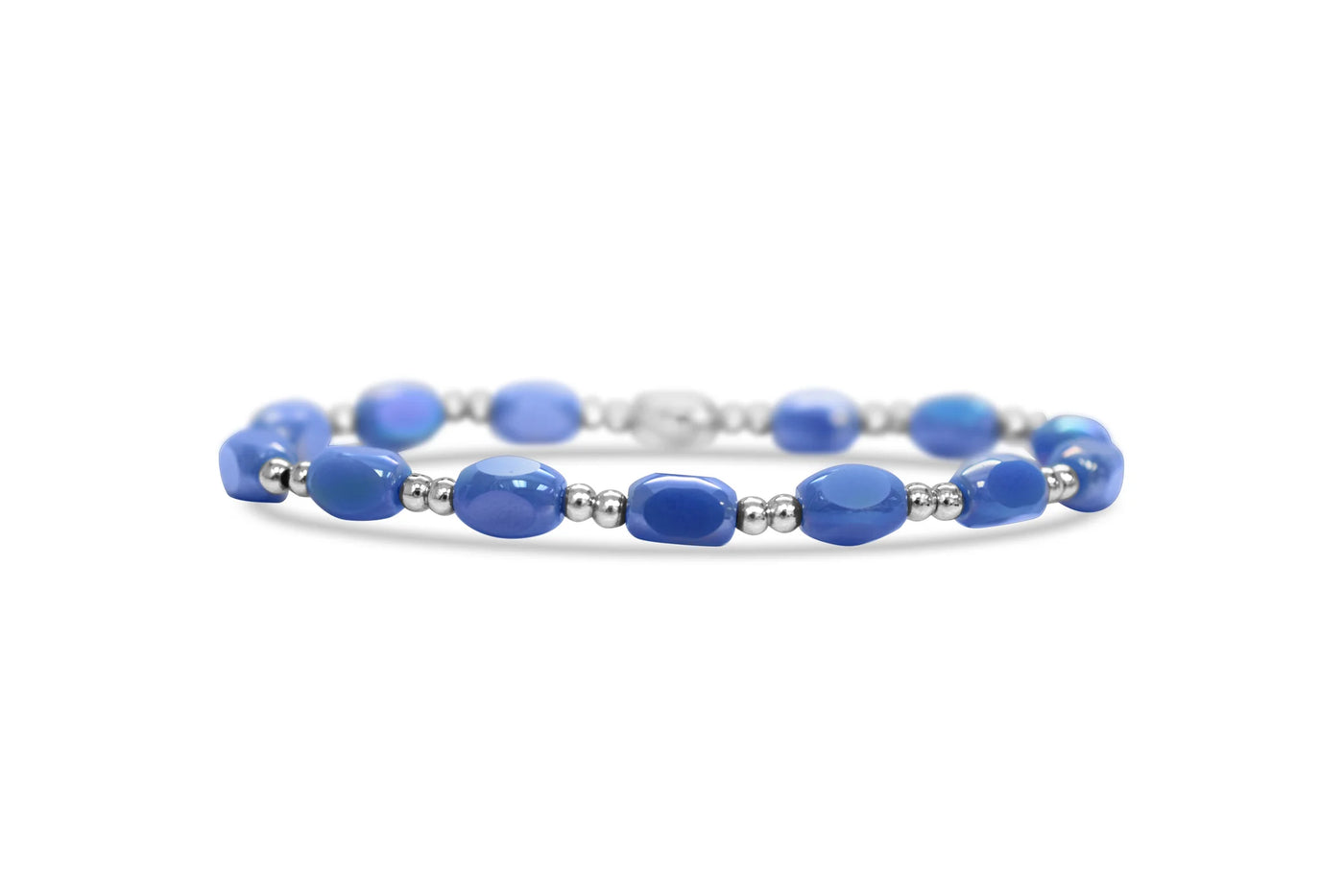 Isla “All In” – Periwinkle Water Stretch Bracelet