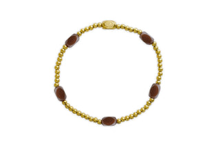 Isla "Here & There" Sandy Taupe Stretch Bracelet