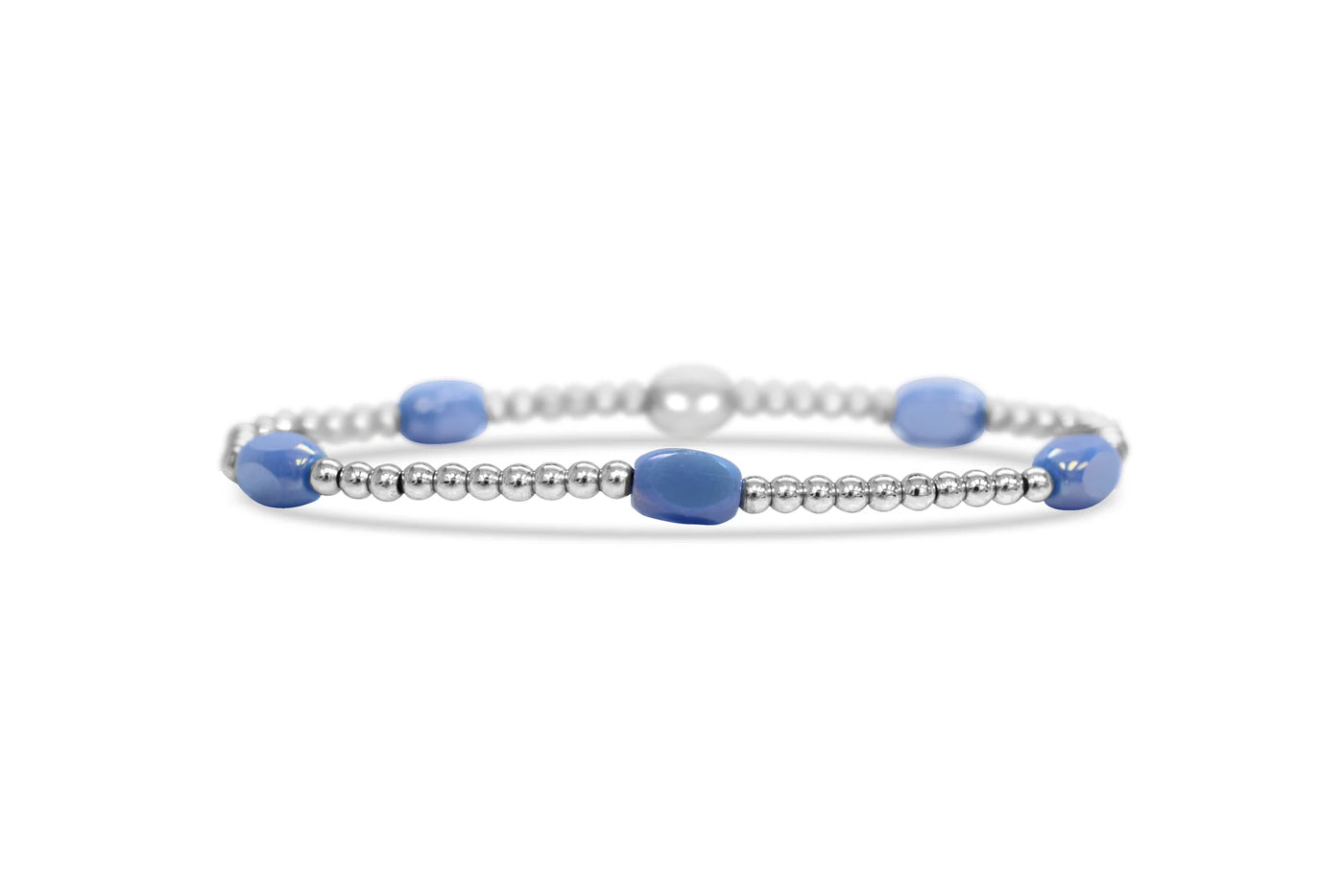 Isla “Here and There” – Periwinkle Water Stretch Bracelet