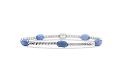 Isla “Here and There” – Periwinkle Water Stretch Bracelet