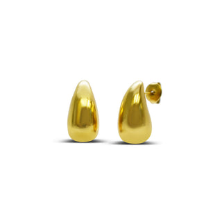 Isla Water Droplet Stud Earring