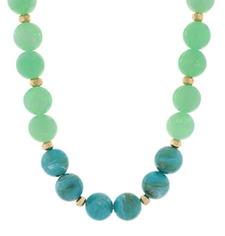 Seafoam Shores Chunky Bead Necklace