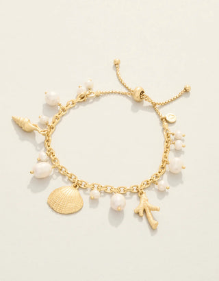 Spartina Seashore Slide Bracelet Pearl