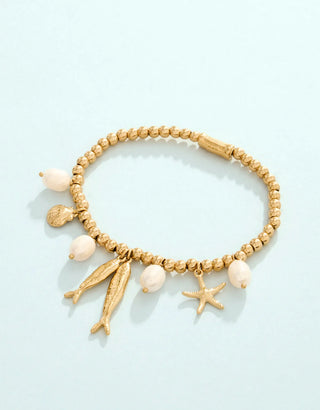 Spartina Sea Island Stretch Bracelet 4mm Tarnish Resistant