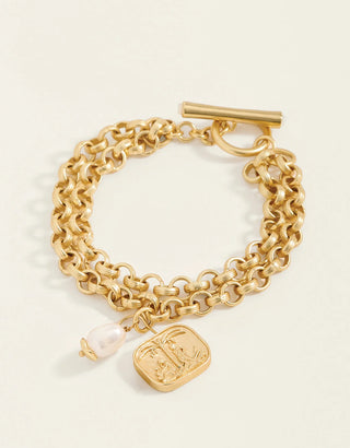 Spartina Kirk's Bluff Toggle Bracelet Pearl
