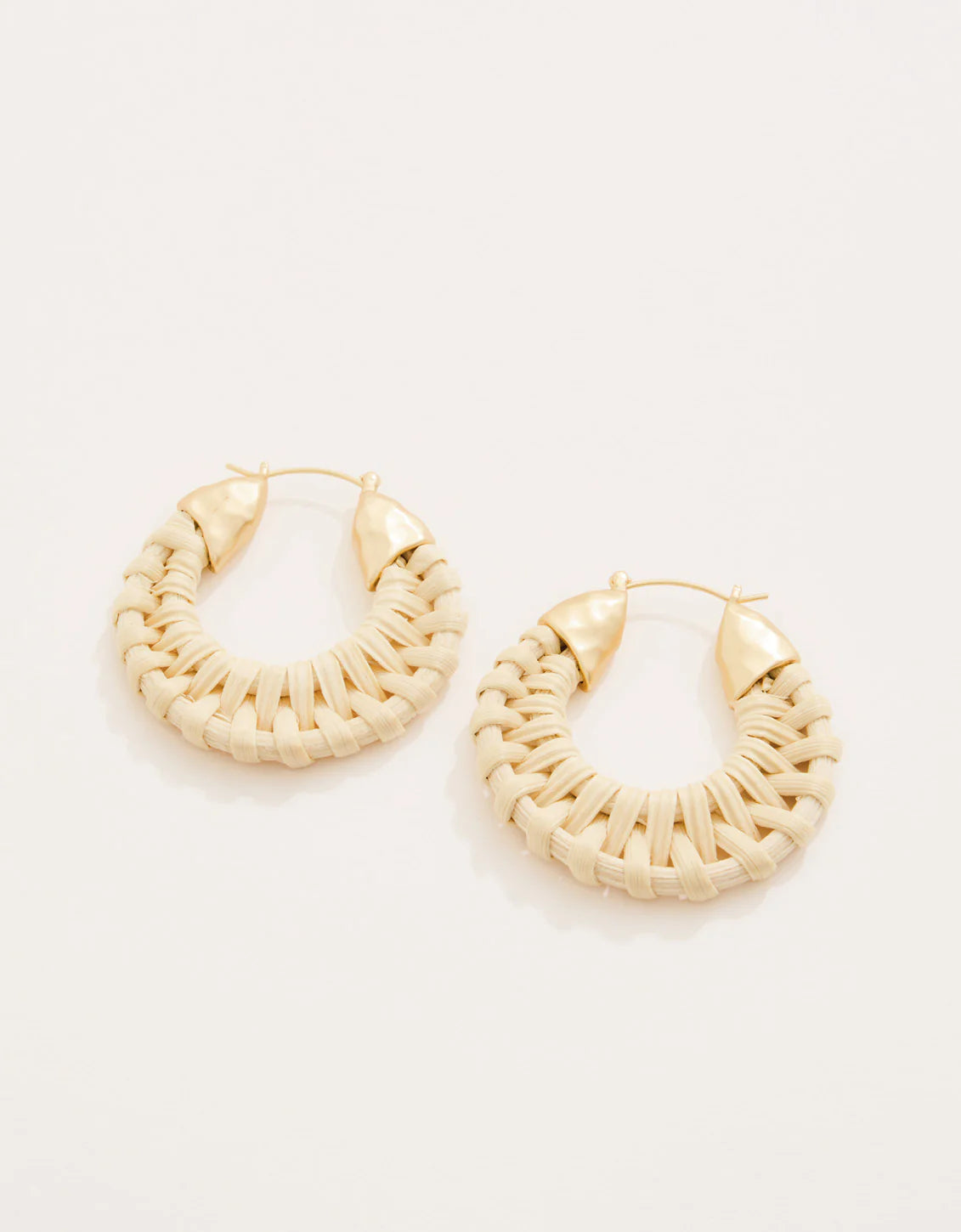 Spartina Wicker Hoop Earrings