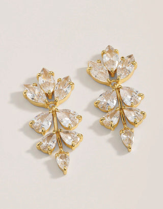 Spartina Henrietta Petite Earrings Crystal