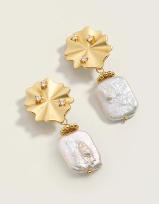 Spartina Cleodora Pearl Earrings Pearl