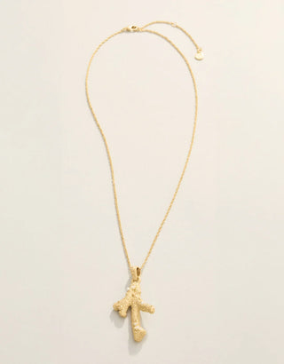 Spartina Crusty Coral Necklace 18" White Opal
