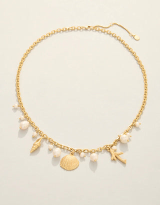 Spartina Seashore Petite Necklace 17" Pearl