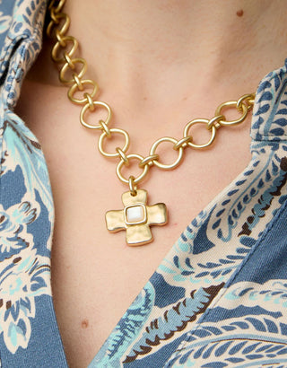 Spartina Affirmation Necklace 18" Pearl