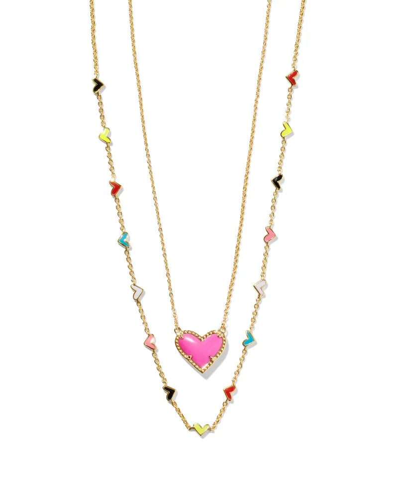 Kendra Scott Ari Haven Heart Necklace Gift Set