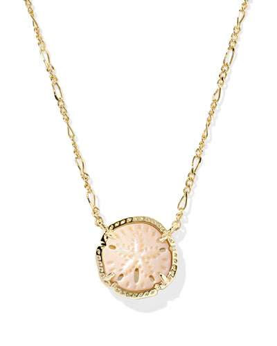 Sand Dollar Short Pendant Necklace