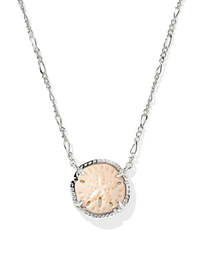 Sand Dollar Short Pendant Necklace
