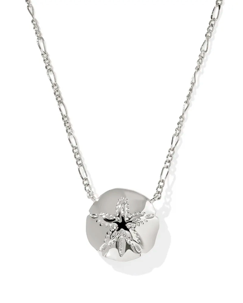 Sand Dollar Short Pendant Necklace