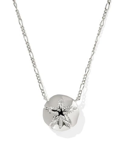 Sand Dollar Short Pendant Necklace