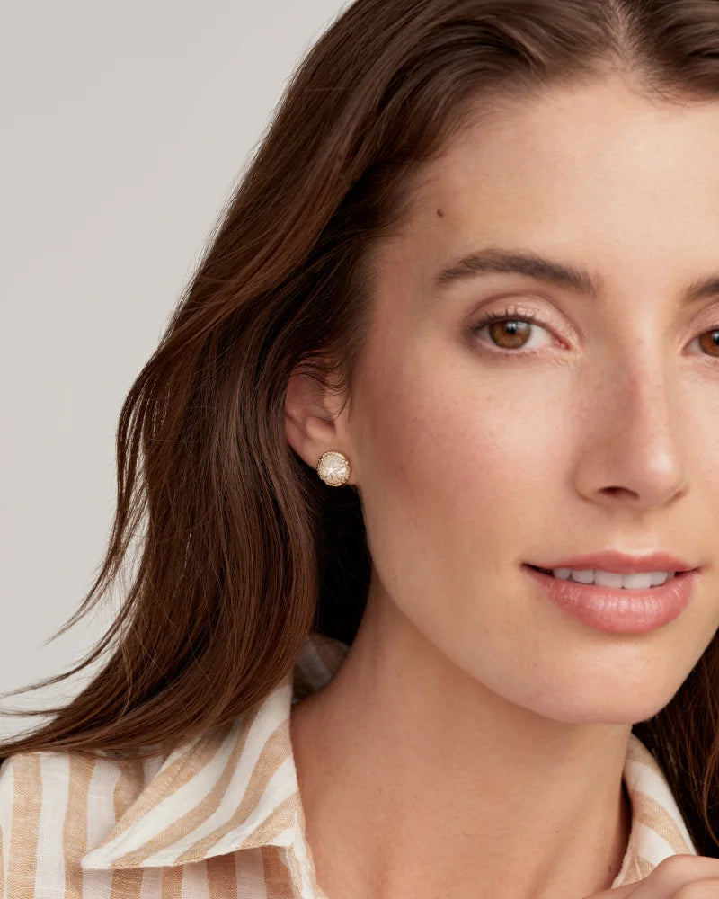 Sand Dollar Stud Earrings