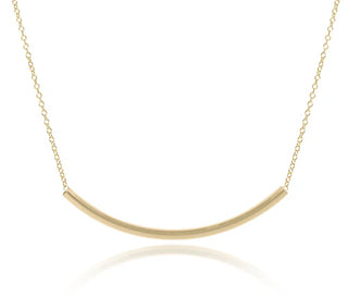 ENewton 16" Bliss Bar Gold Necklace