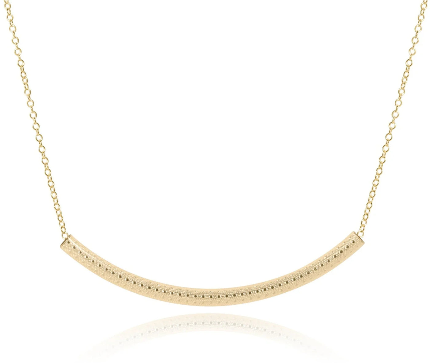 ENewton 16" Bliss Bar Gold Necklace