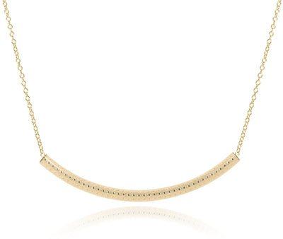 ENewton 16" Bliss Bar Gold Necklace