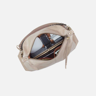 Hobo Avon Shoulder Bag - Stone Gloss