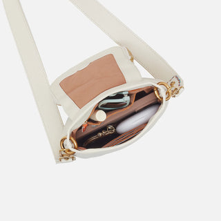 Hobo Fern Zip-Flap Crossbody -  Coastal Cloud