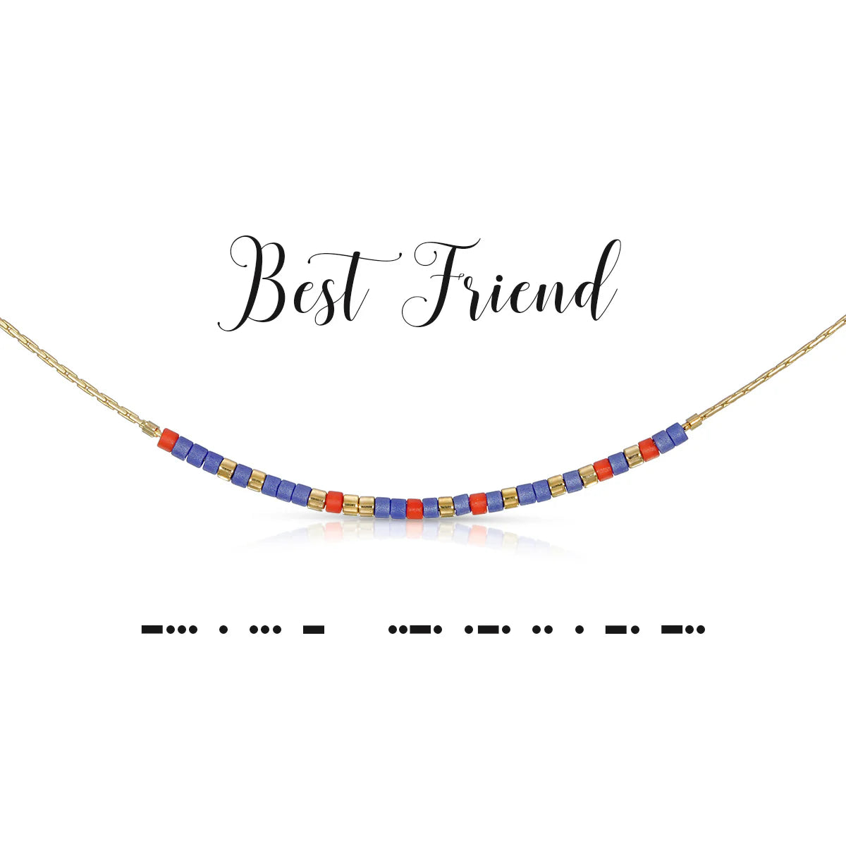 Dot & Dash Best Friend Necklace