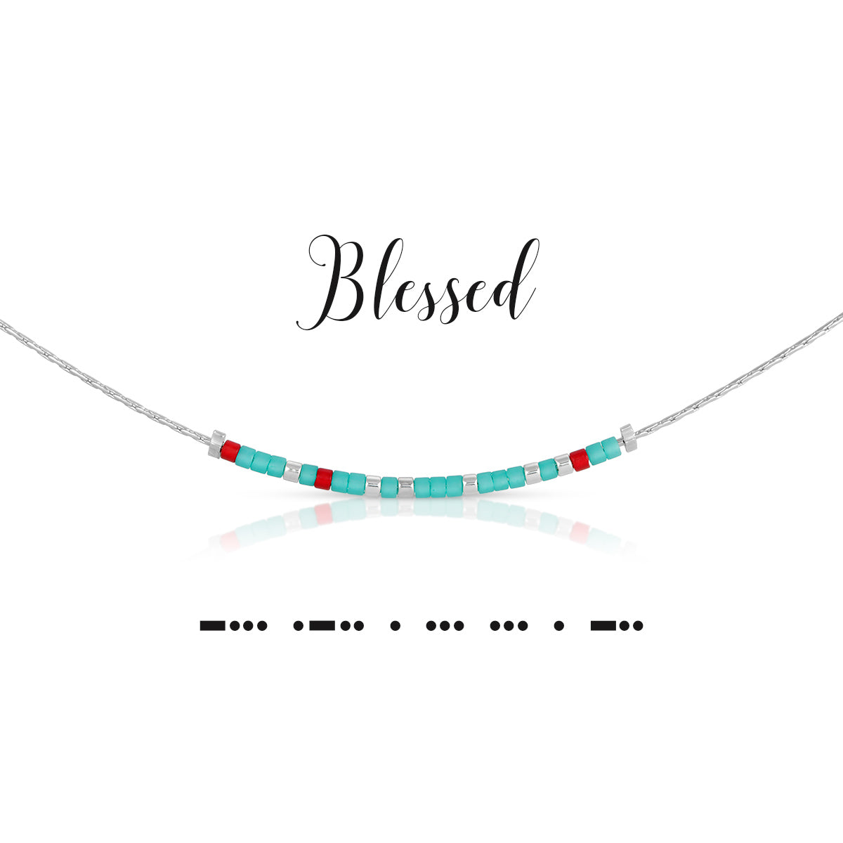 Dot & Dash Blessed Necklace