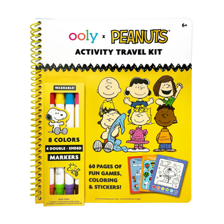 Peanuts Activity Travel Kit & Double-Ended Markers