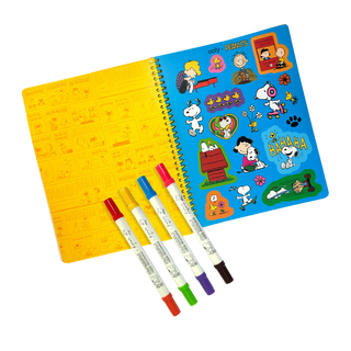 Peanuts Activity Travel Kit & Double-Ended Markers