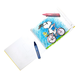 Peanuts Snoopy School Coloring Travel Kit