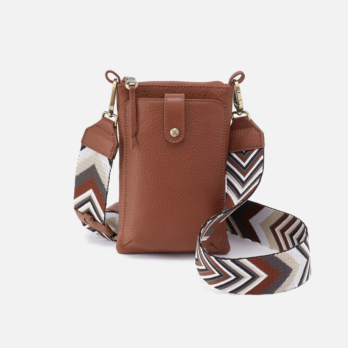 Hobo Cass Phone Crossbody - Bridle Brown