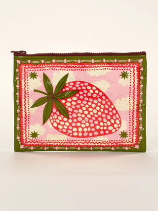 Blue Q Recycled Zipper Pouch
